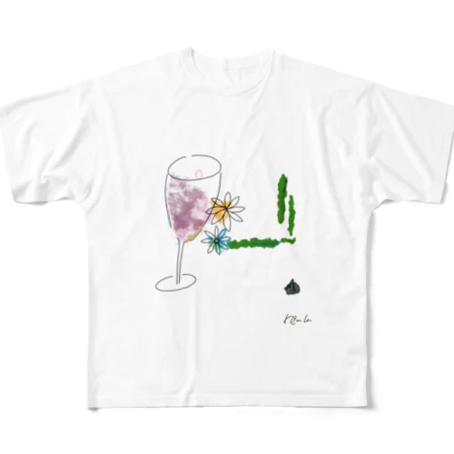 bar フルグラフィックTシャツ