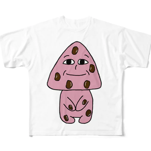 お赤飯さん All-Over Print T-Shirt