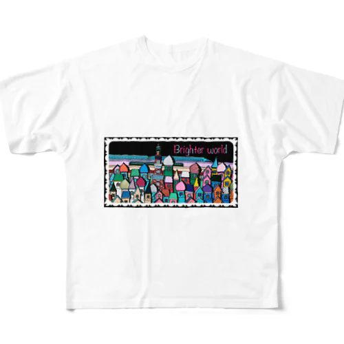 brighter world All-Over Print T-Shirt