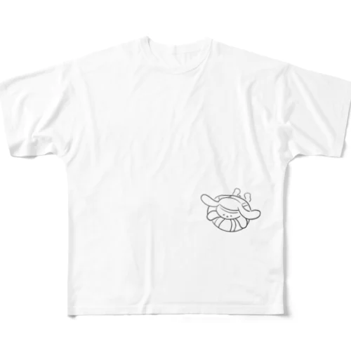 PFロップイヤー・ぷかぷかスタイル All-Over Print T-Shirt