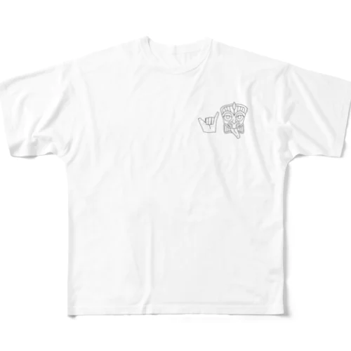 Hawaii フルグラフィックTシャツ