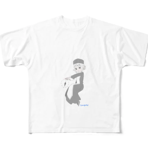 モリオンの擬人化 フルグラフィックTシャツ