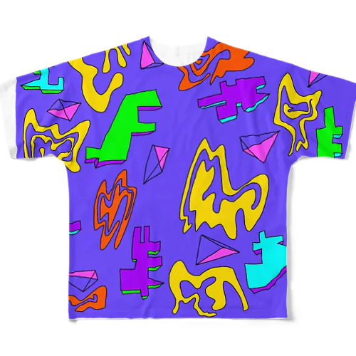 グログロ All-Over Print T-Shirt