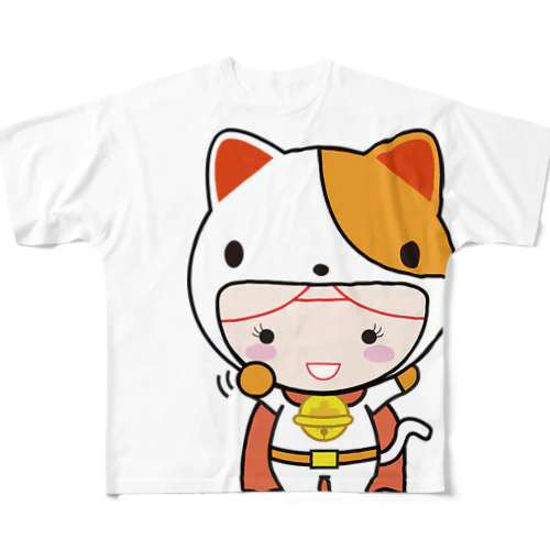 GOKAKU☆BABY招き猫 フルグラフィックTシャツ