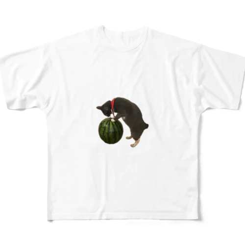 ぱんちゃんとすいか All-Over Print T-Shirt