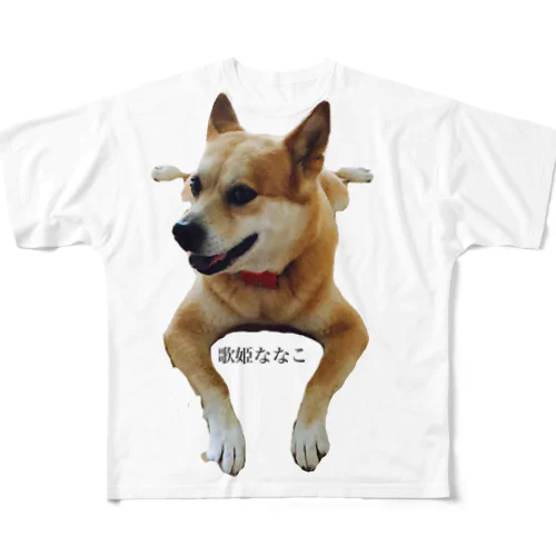 歌姫ななこ　2 All-Over Print T-Shirt