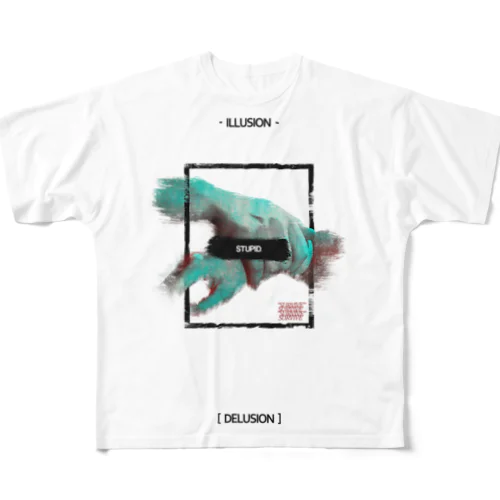 "Survivor" full graphic T-shirt フルグラフィックTシャツ