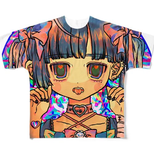 びかびか All-Over Print T-Shirt