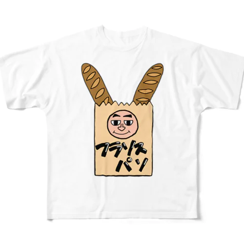 フラソスパソおじさん All-Over Print T-Shirt