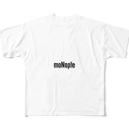 moNopleロゴトップス フルグラフィックTシャツ