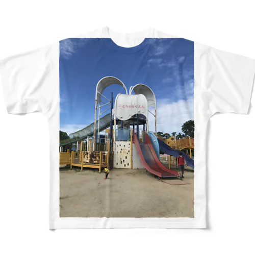 公園 フルグラフィックTシャツ