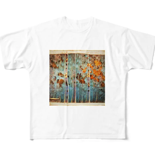 木々 All-Over Print T-Shirt