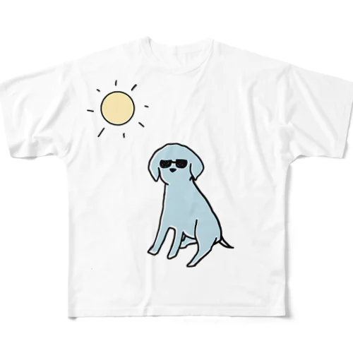 Summer Retriever フルグラフィックTシャツ