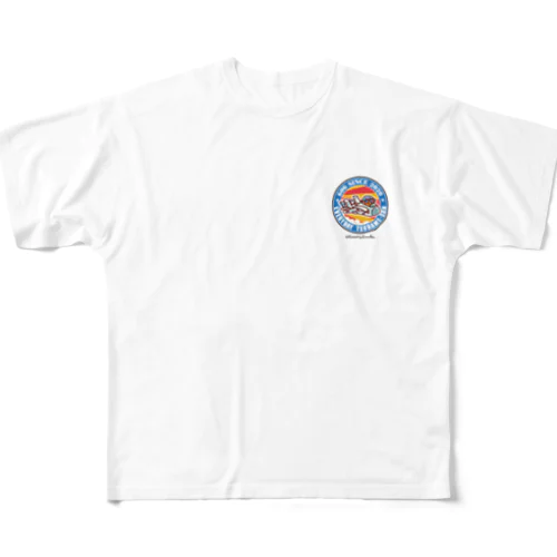 patch/fighter All-Over Print T-Shirt