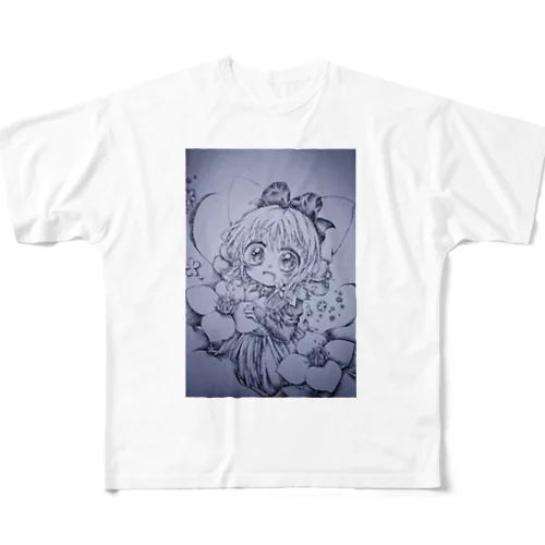 妖精さん。＊ All-Over Print T-Shirt