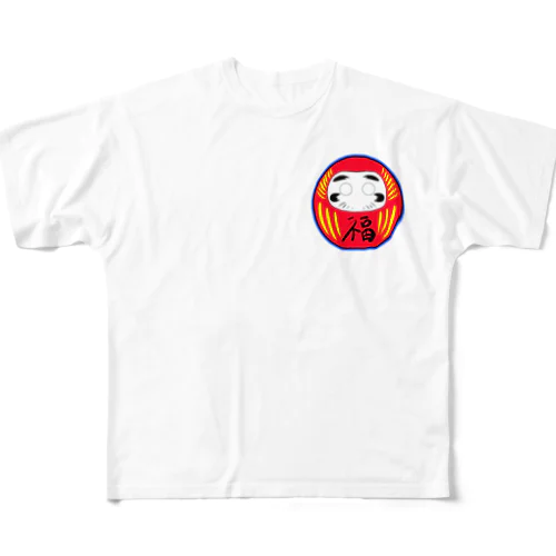 だるまちゃん All-Over Print T-Shirt