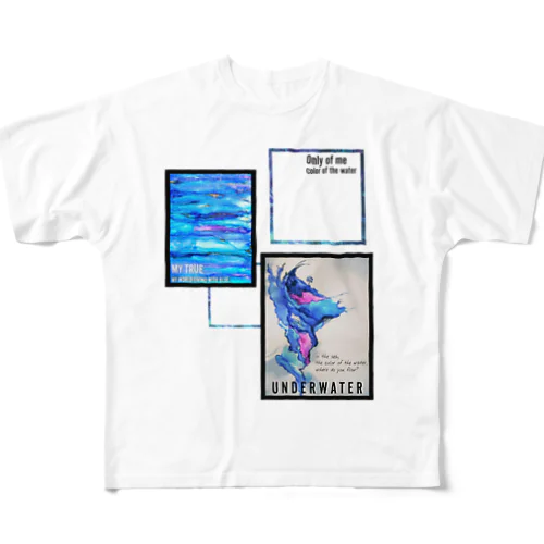 UNDERWater All-Over Print T-Shirt
