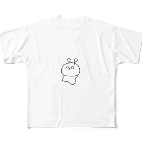 うちゅーじーんシリーズ 白抜きver. All-Over Print T-Shirt