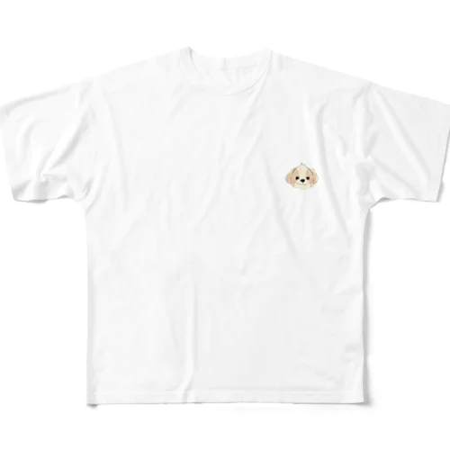 マルプーちゃん　文字無し版 All-Over Print T-Shirt