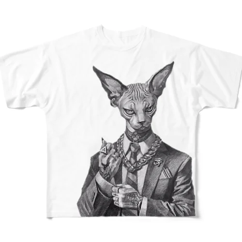 Mr.Sphinx フルグラフィックTシャツ