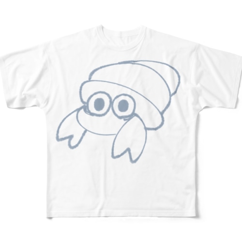 ヤドカリさん All-Over Print T-Shirt