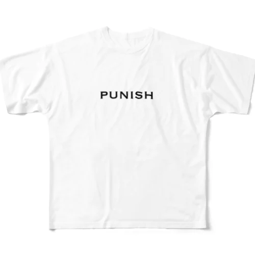 punish フルグラフィックTシャツ