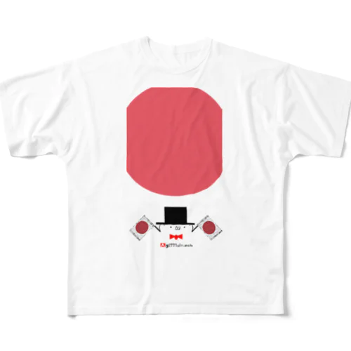 フレフレニッポン All-Over Print T-Shirt