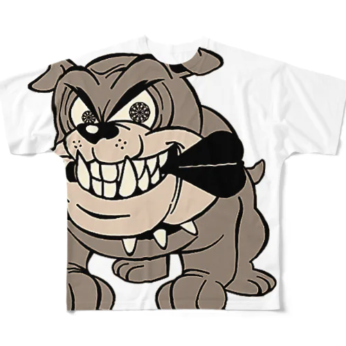 Bull フルグラフィックTシャツ