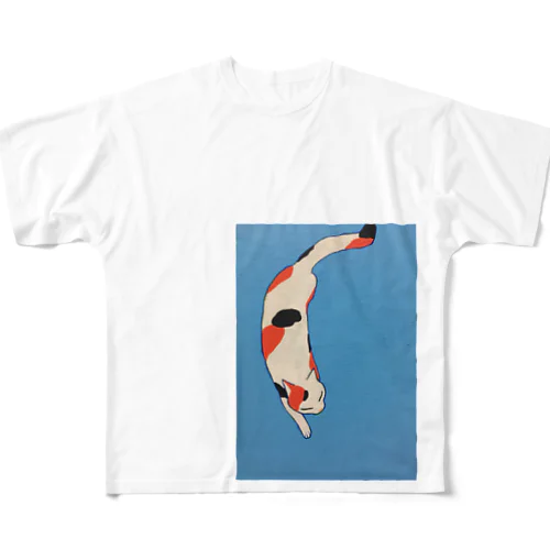 ニシキネコ All-Over Print T-Shirt