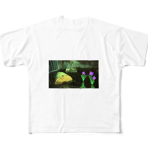 功徳の水辺 All-Over Print T-Shirt