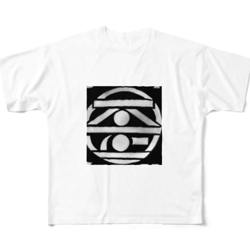 Stoneage 歪t-shirts フルグラフィックTシャツ