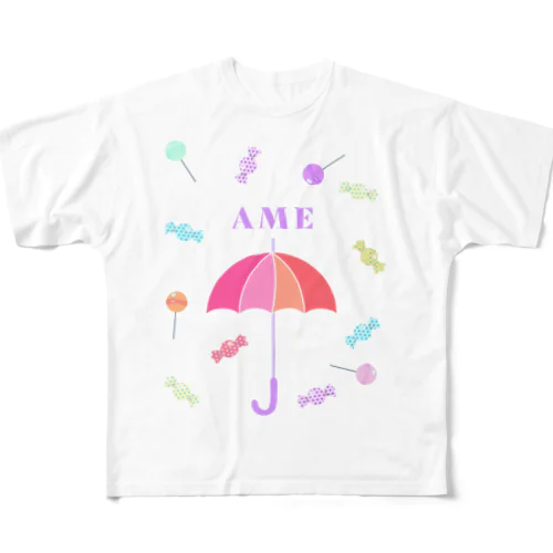 AME フルグラフィックTシャツ