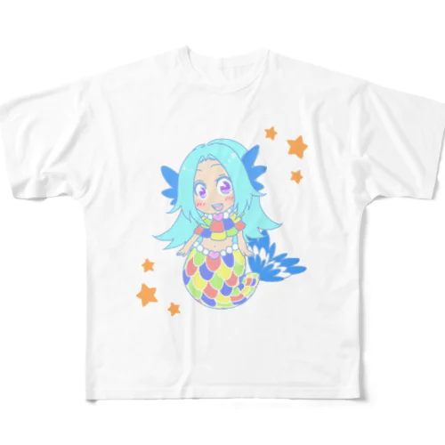 あま★びえ フルグラフィックTシャツ