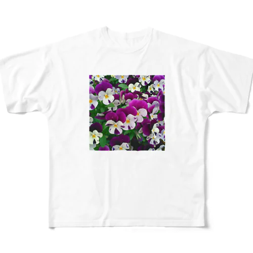 Pansy フルグラフィックTシャツ