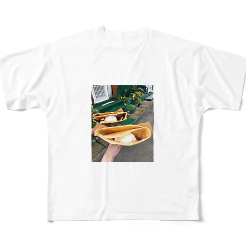 恋人のクレープ All-Over Print T-Shirt