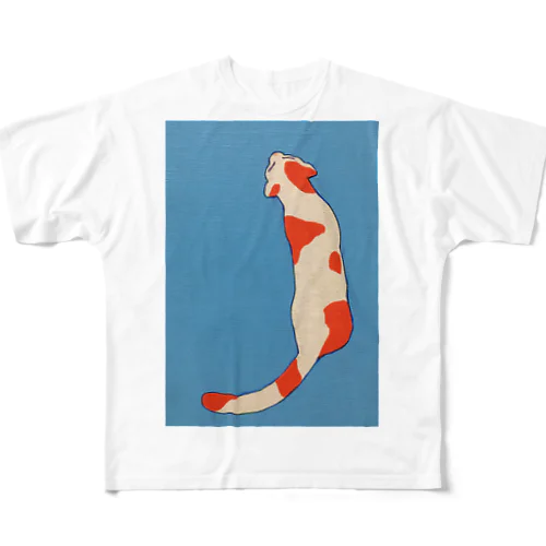 ニシキネコ All-Over Print T-Shirt