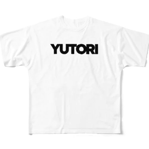 YUTORI ゆとり ゆとり世代 フルグラフィックTシャツ