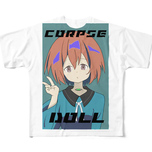 Corpse Doll #1 フルグラフィックTシャツ