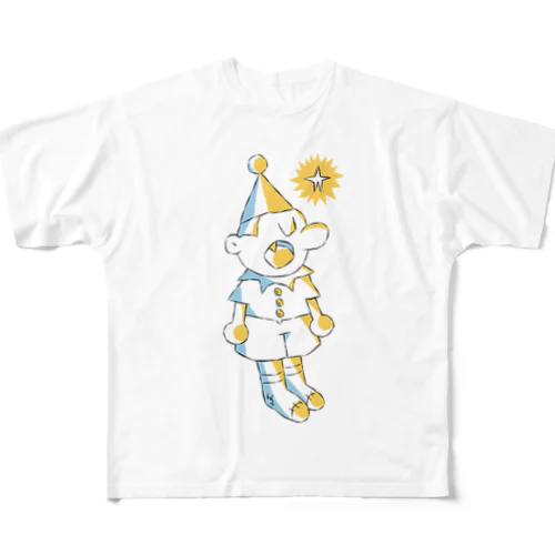 夜に…輝く☆ All-Over Print T-Shirt