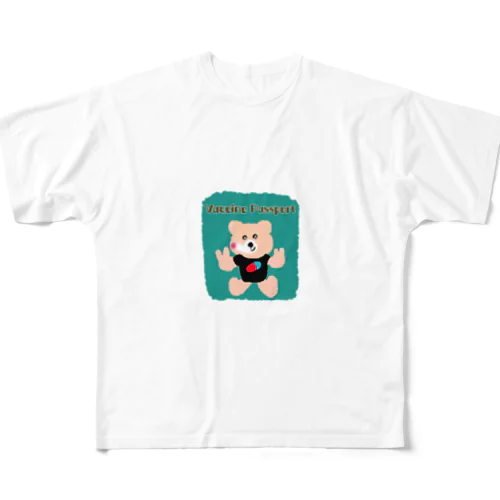 ワクチンパスポート（  Vaccine Passport）アイテム All-Over Print T-Shirt