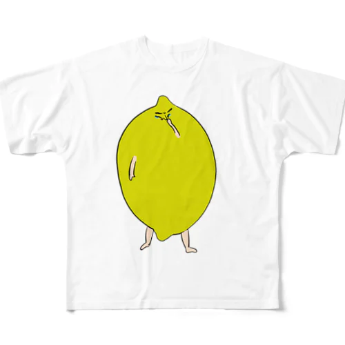 レモンニキ フルグラフィックTシャツ