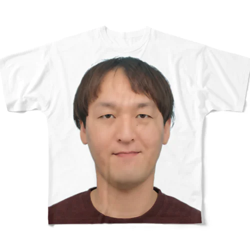 いたくら証明写真 フルグラフィックTシャツ