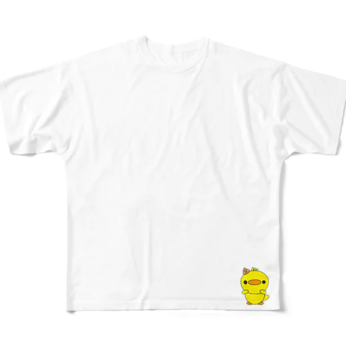 ちっちゃめうんピーヨ All-Over Print T-Shirt