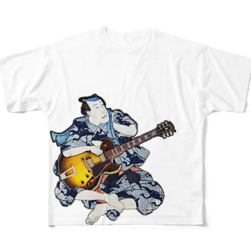 ギター浮世絵 All-Over Print T-Shirt