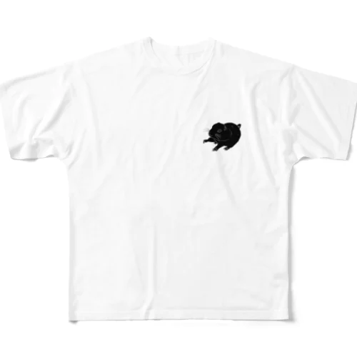 みんなのリチャードソンジリス　【モノクロ2】 All-Over Print T-Shirt