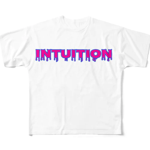 melt　intuition All-Over Print T-Shirt