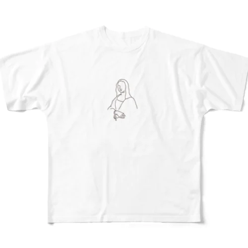 もなりざさん。 フルグラフィックTシャツ