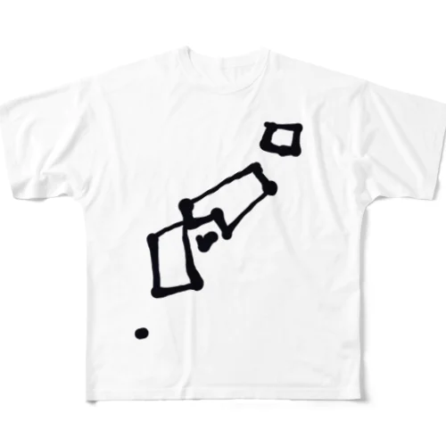 ザッと All-Over Print T-Shirt