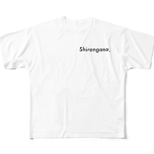 Shirangana. フルグラフィックTシャツ