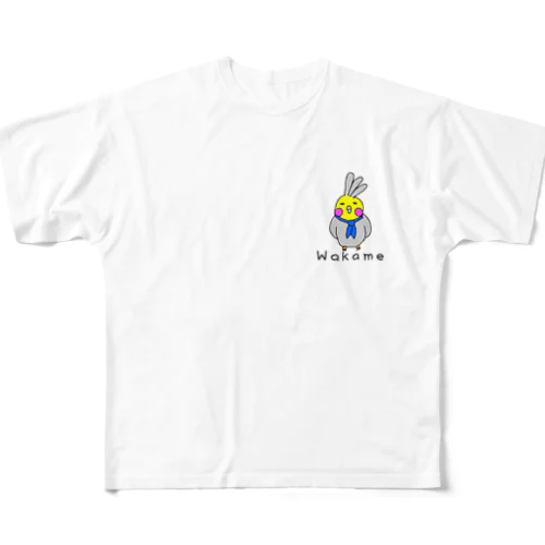 Wakame フルグラフィックTシャツ